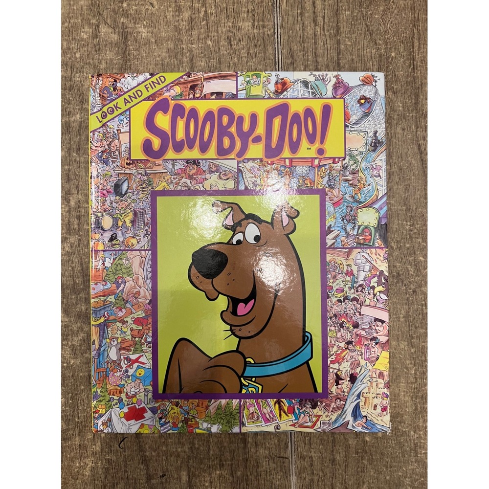 Look And Find Scooby-Doo! 1999 Hardcover Book Cartoon Network 1st Edition